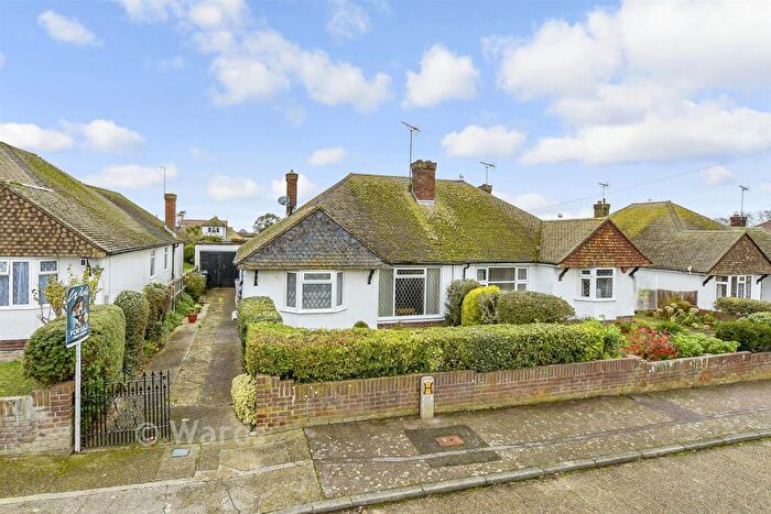 2 Bedroom Semi-Detached Bungalow For Sale In Capel Close, Kingsgate, Broadstairs, Kent, CT10