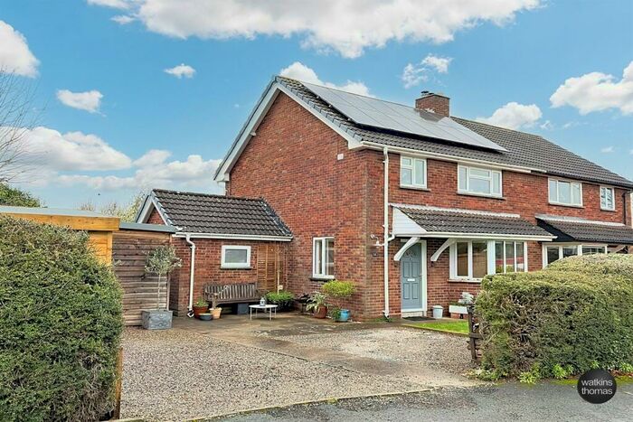 3 Bedroom Semi-Detached House For Sale In Church View, Much Dewchurch, Hereford, HR2