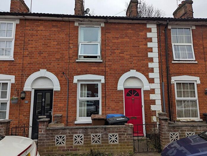 3 Bedroom Terraced House To Rent In Myrtle Road, Ipswich, IP3
