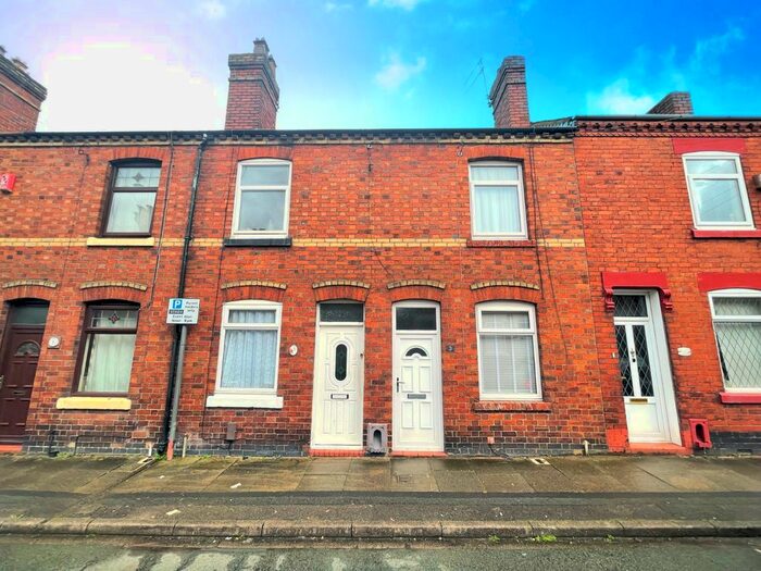 2 Bedroom Terraced House To Rent In Hertford Street, Stoke-On-Trent, Staffordshire, ST4