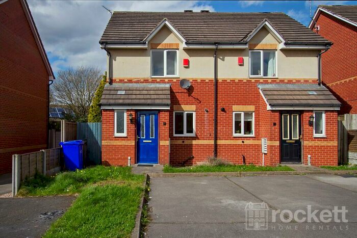 2 Bedroom Semi-Detached House To Rent In Festival Close, Stoke On Trent, Staffordshire, ST6