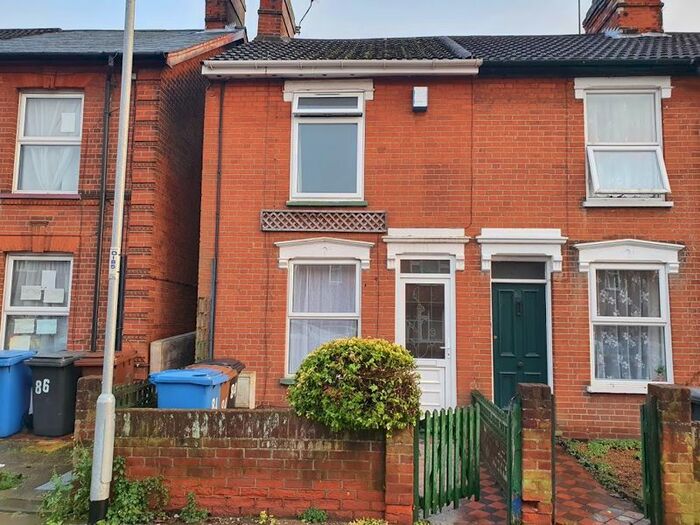 2 Bedroom End Of Terrace House To Rent In Cemetery Road, Ipswich, IP4