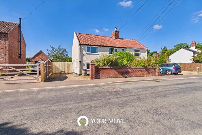 2 Bedroom Semi-Detached House To Rent In Loddon Road, Ditchingham, Bungay, Norfolk, NR35