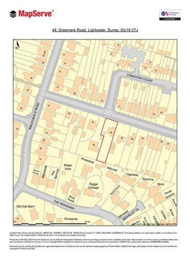 3 Bedroom Detached Bungalow For Sale In Grasmere Road, Lightwater, GU18