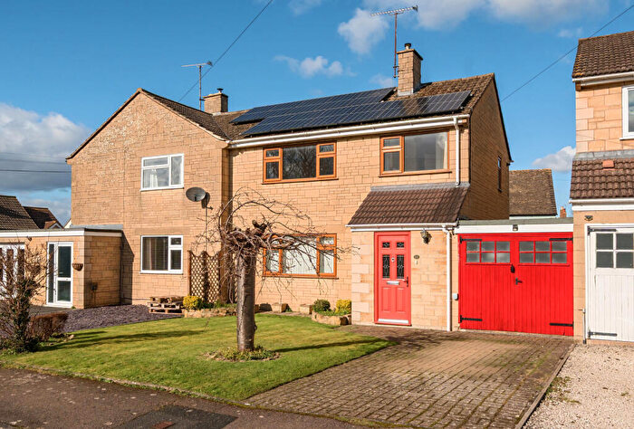 3 Bedroom Semi-Detached House For Sale In Oak Gardens, Bredon, Tewkesbury, Worcestershire, GL20