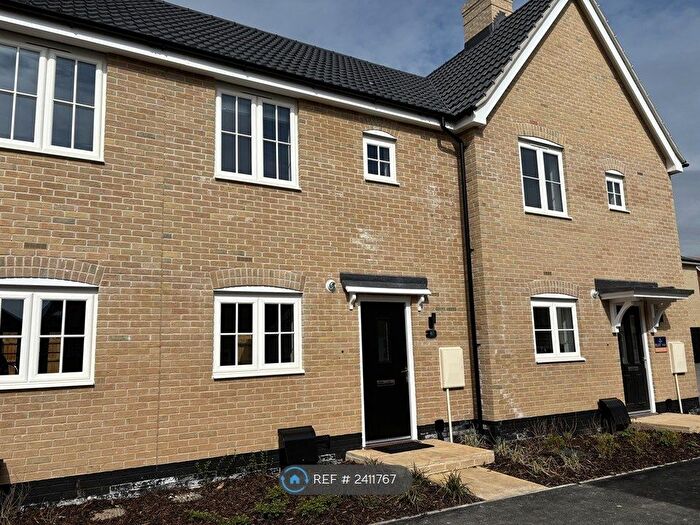 2 Bedroom Terraced House To Rent In Sand Martin Way, Needham Market, IP6
