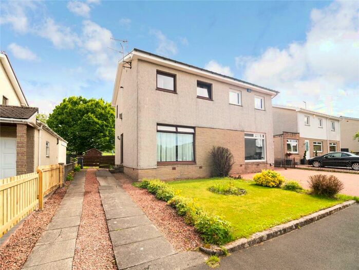 3 Bedroom Semi-Detached House For Sale In Kilmahew Avenue, Cardross, Dumbarton, Argyll And Bute, G82
