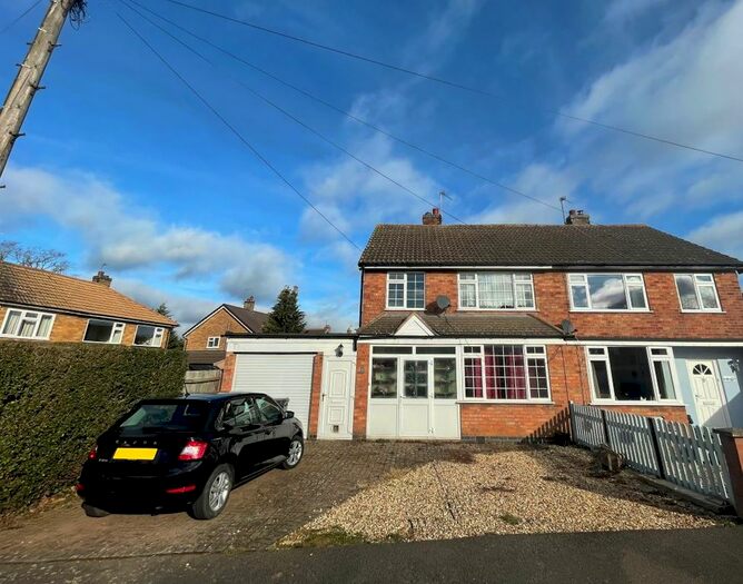 3 Bedroom Semi-Detached House For Sale In Paske Avenue, Gaddesby, Leicestershire, LE7