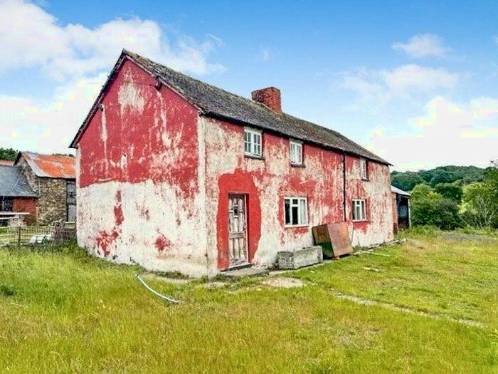 4 Bedroom Detached House For Sale In Brook House Farmhouse, Hyssington, Montgomery, Powys, SY15