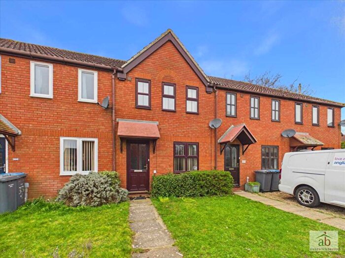 2 Bedroom Terraced House For Sale In Wilding Drive, Grange Farm, Kesgrave, IP5