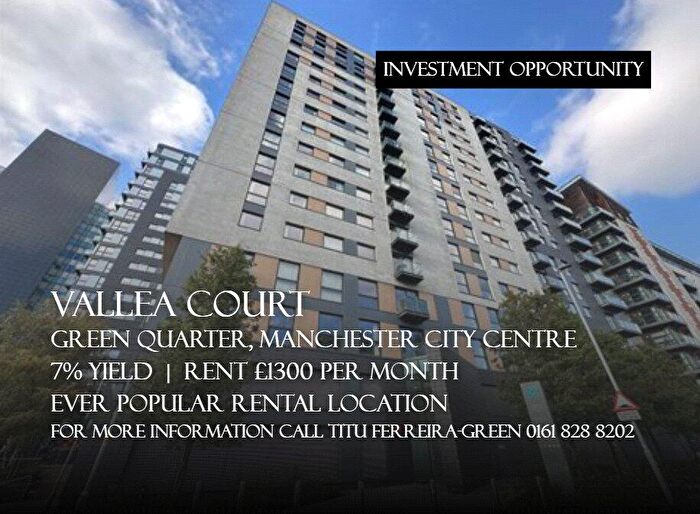 2 Bedroom Apartment For Sale In Vallea Court, Green Quarter, Manchester City Centre, Manchester, M4