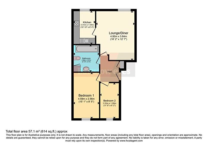 2 Bedroom Flat For Sale In Pennycroft, Pixton Way, Croydon, CR0