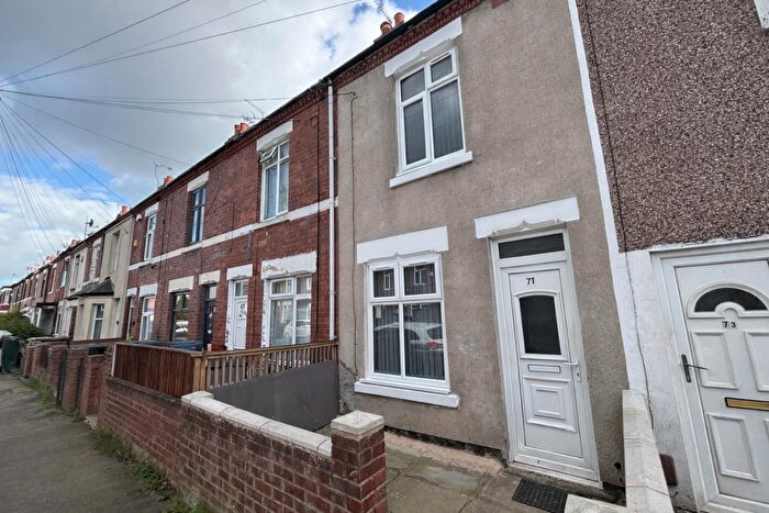 2 Bedroom Terraced House To Rent In Somerset Road, Radford, Coventry, CV1