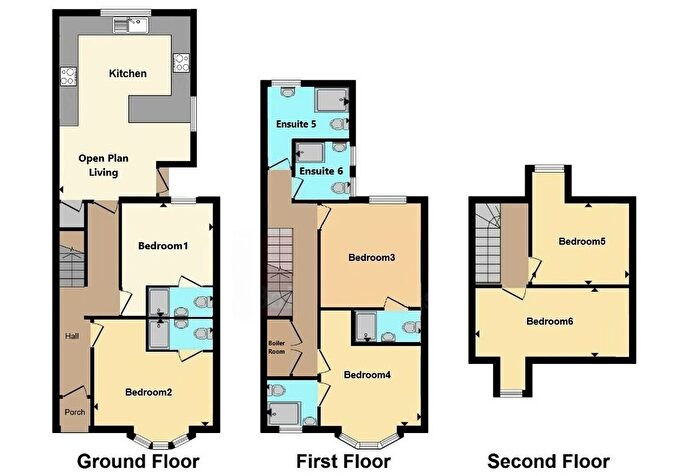 5 Bedroom End Of Terrace House To Rent In Sherwin Grove, NG7
