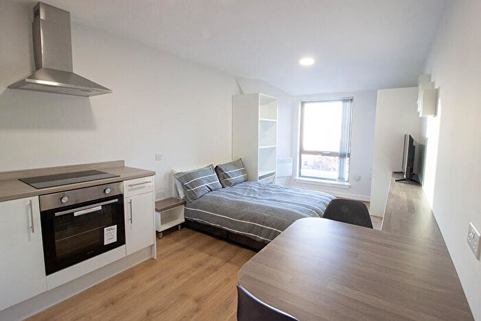 Studio To Rent In Apartment, Clare Street, Nottingham, Nottinghamshire, NG1