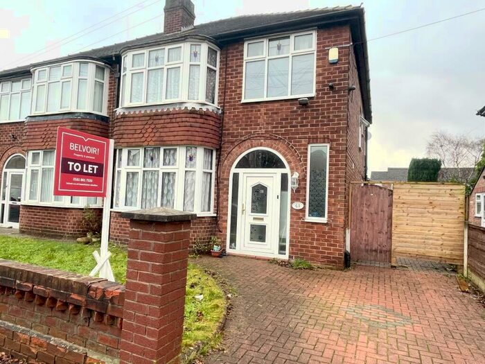 3 Bedroom Semi-Detached House To Rent In White Moss Avenue, Chorlton, Manchester, M21