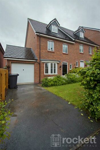 4 Bedroom Semi-Detached House To Rent In Tansey Way, Lyme Valley, Newcastle Under Lyme, Staffordshire, ST5