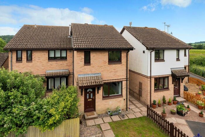 2 Bedroom Semi-Detached House For Sale In Bavent Close, Stoke Canon, EX5