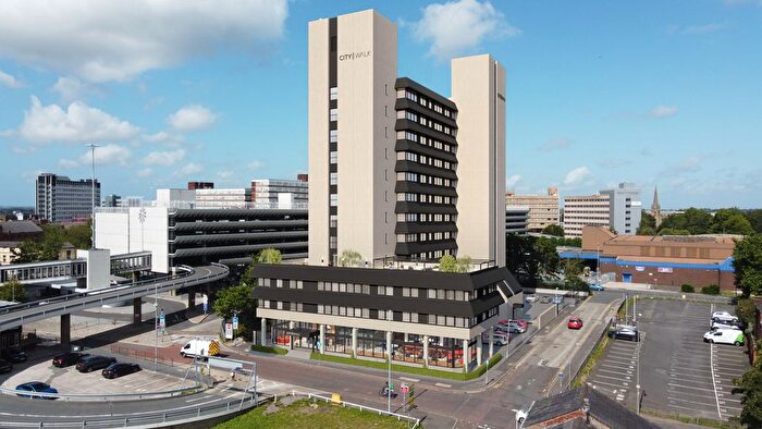 1 Bedroom Flat To Rent In City Walk Apartments, Lords Walk, Preston, Lancashire, PR1