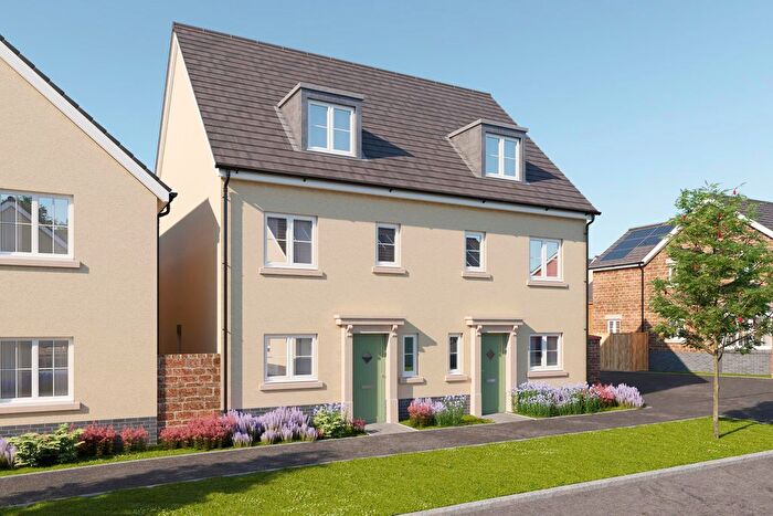 4 Bedroom Terraced House For Sale In "The Cartwright." At Creedy Bridge, Crediton, EX17