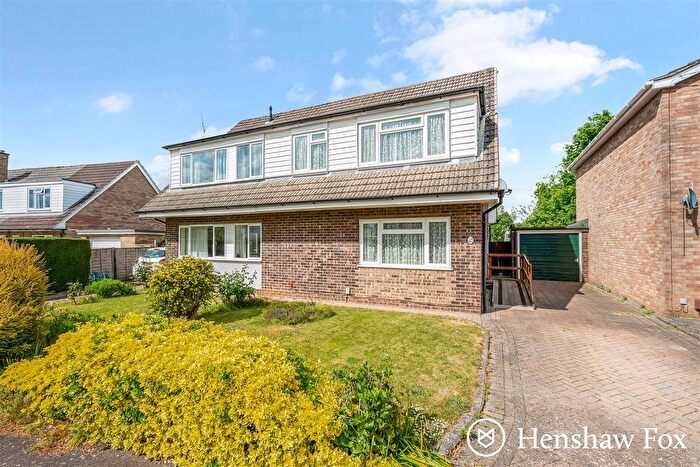 3 Bedroom Semi Detached House For Sale In Sycamore Close, Whitenap, Romsey, Hampshire, SO51