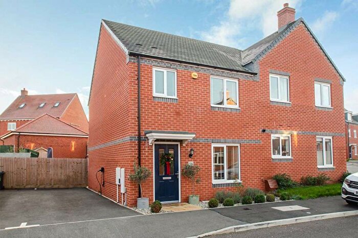 2 Bedroom Semi-detached House For Sale In Bridgeman Way, Lichfield, WS14