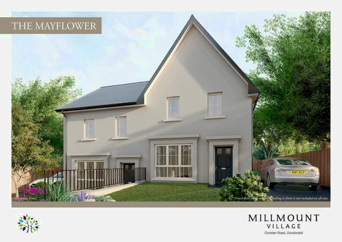 3 Bedroom Semi-Detached House For Sale In Millmount Village, Comber Road, Dundonald, Belfast, BT16