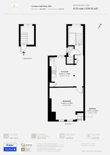 1 Bedroom Flat To Rent In Lewisham High Street, London, SE13