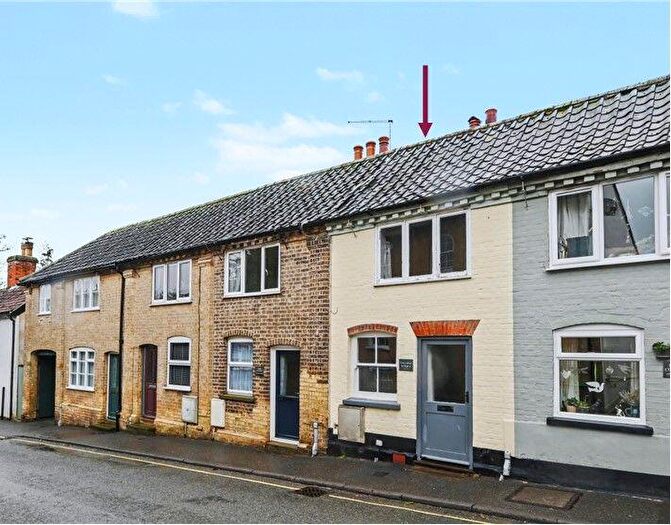 2 Bedroom Terraced House For Sale In Wickham Market, Suffolk, IP13