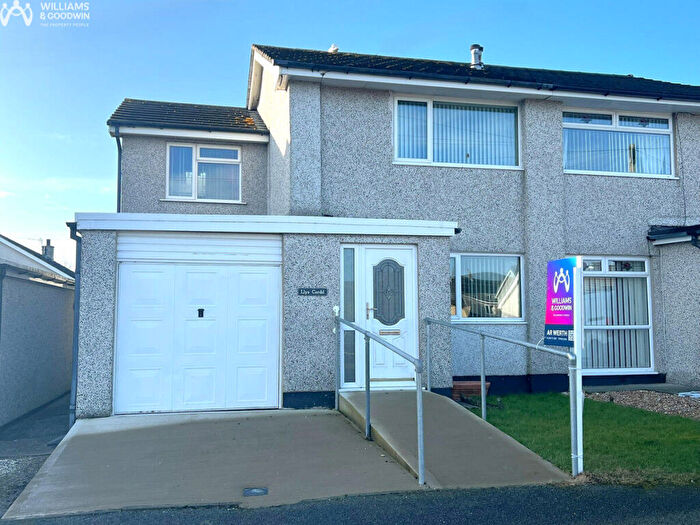 3 Bedroom Semi-Detached House For Sale In Perth Y Paen, Llangefni, Anglesey, LL77