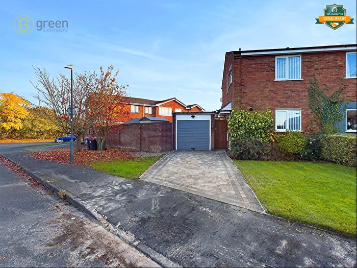 2 Bedroom Semi-Detached House For Sale In Chestnut Close, Kingsbury, Tamworth, B78