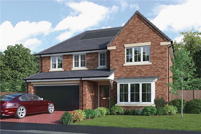 5 Bedroom Detached House For Sale In "The Beechford" At Choppington Road, Bedlington, NE22