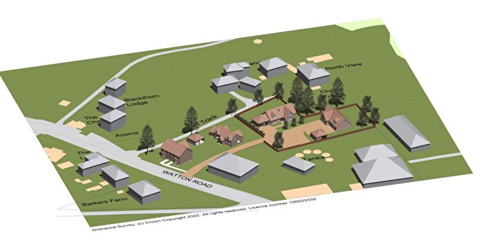 4 Bedroom Plot For Sale In Barkers Farm, Watton Road, Larling, Norfolk, NR16