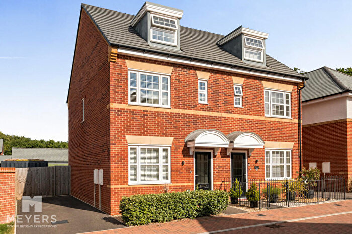 3 Bedroom Semi-Detached House For Sale In Thresher Way, Wimborne, BH21