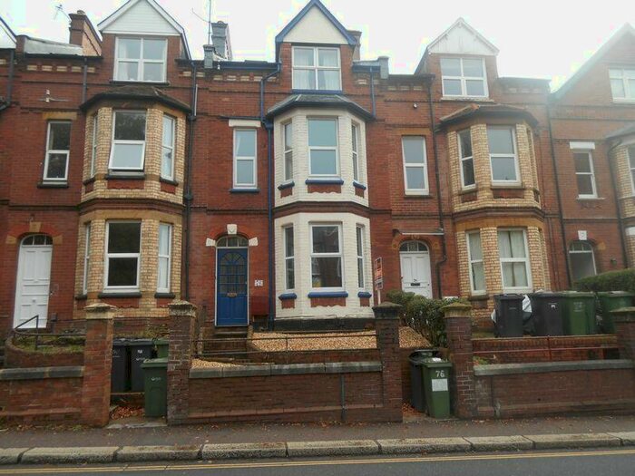 6 Bedroom Terraced House To Rent In Old Tiverton Road, Exeter, EX4