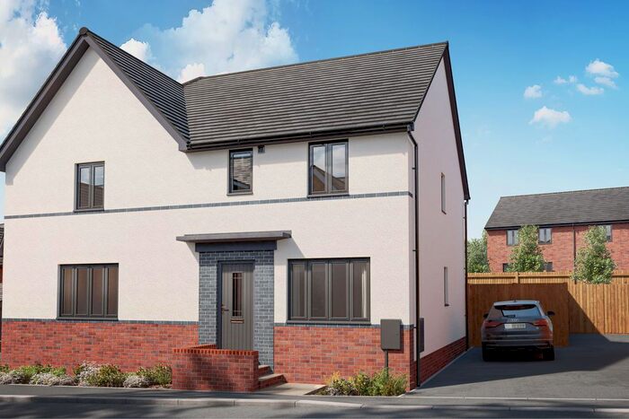3 Bedroom Semi Detached House For Sale In "Ellerton" At Llewellyn Road, Penllergaer, Swansea, SA4