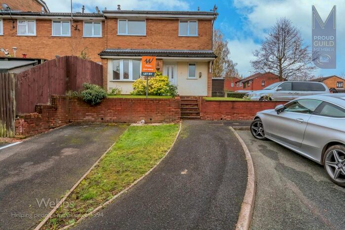 2 Bedroom Town House To Rent In Acorn Close, Cannock WS11