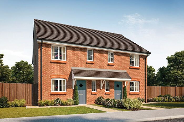 3 Bedroom Semi-Detached House For Sale In "The Valerian" At Roman Avenue, Blandford St. Mary, Blandford Forum, DT11