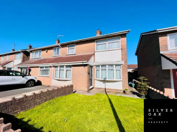 3 Bedroom Semi-Detached House To Rent In Brynheulog, Llanelli, Carmarthenshire, SA14