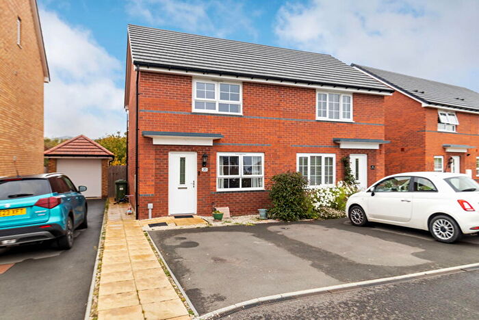 2 Bedroom Semi Detached House For Sale In Tennyson Road, Ledbury, Herefordshire, HR8