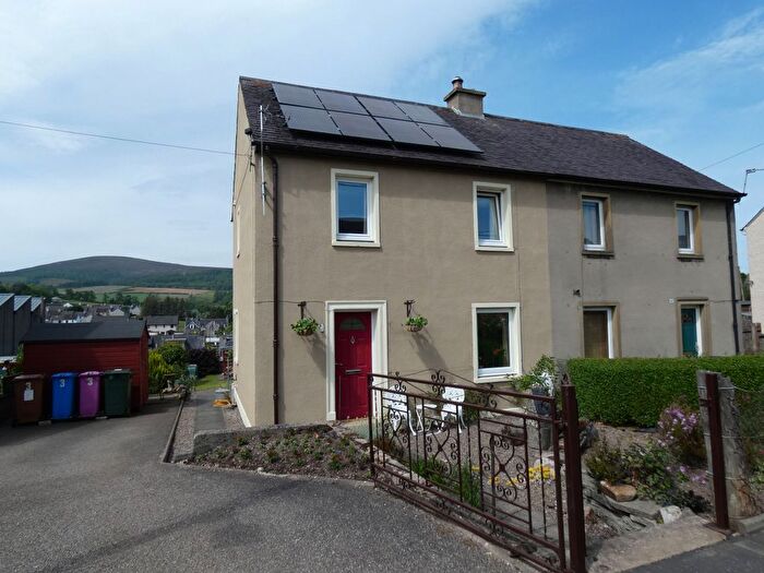 2 Bedroom Semi-Detached House For Sale In Queen Street, Dufftown, AB55