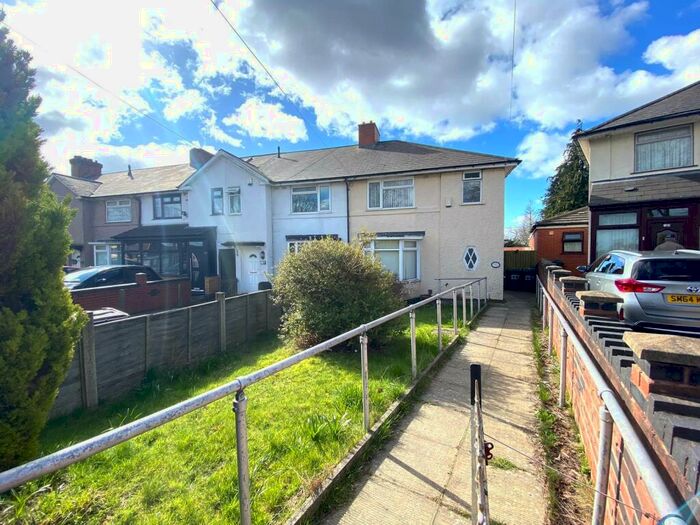 3 Bedroom House To Rent In Hob Moor Road, Small Heath, B10