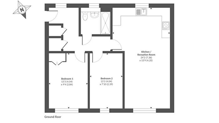 2 Bedroom Flat For Sale In Webber Street, Horley, Horley, RH6