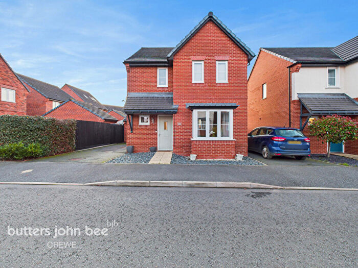 3 Bedroom Detached House For Sale In Philip Taylor Drive, Crewe, CW1