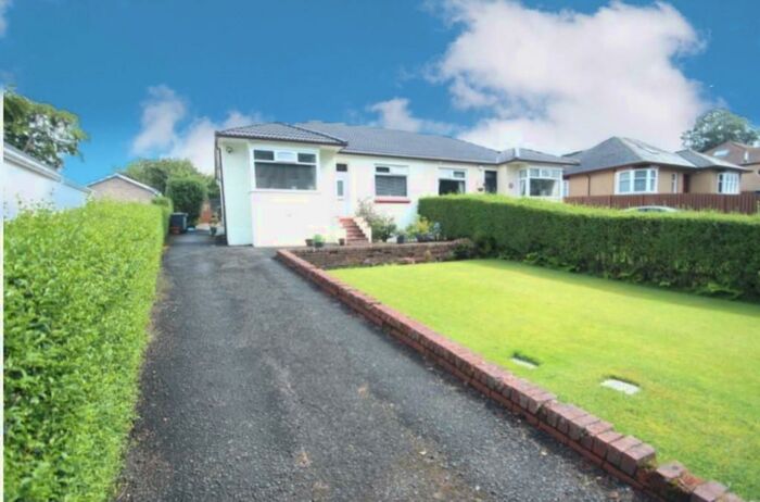 3 Bedroom Semi-Detached Bungalow For Sale In Townhead Road, Coatbridge, Lanarkshire, ML5