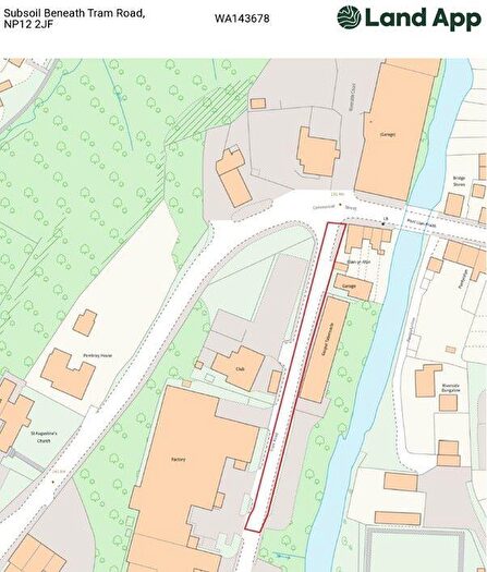 Land For Sale In Subsoil Beneath Highway, Pontllanfraith, Blackwood, NP12