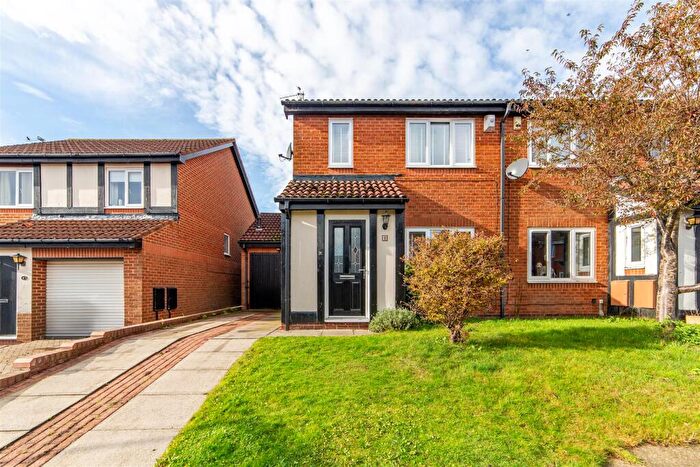 3 Bedroom Semi Detached House For Sale In Alveston Close, Choppington, NE62