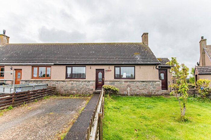 2 Bedroom Semi-Detached Bungalow For Sale In Stewart Crescent, Thrumster, Wick, Highland., KW1