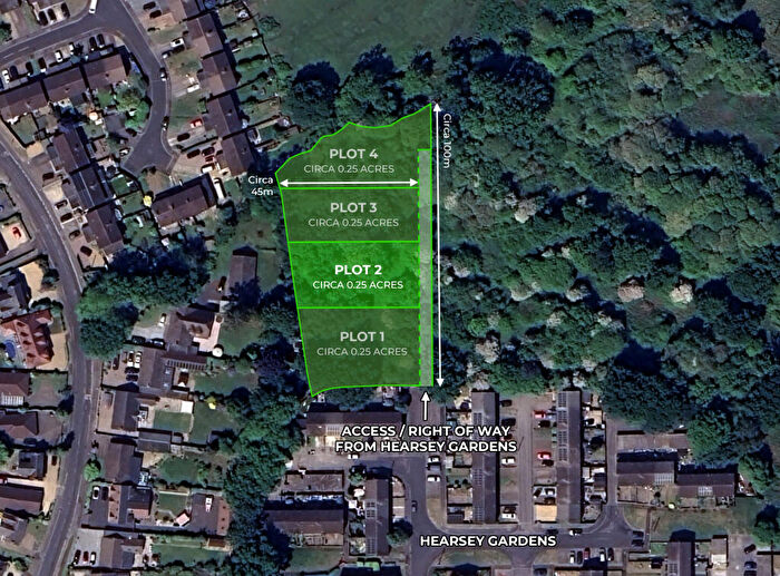 Land For Sale In Plot Land Lying To The North Of Rosemary Lane, Blackwater, Camberley, Surrey, GU17