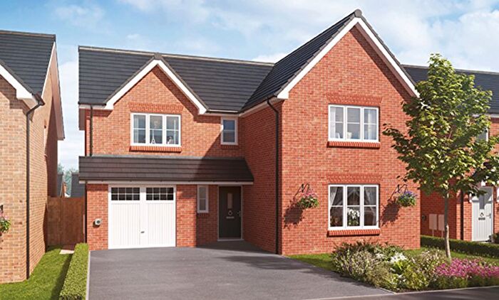 4 Bedroom Detached House For Sale In Plot The Foxglove, Shropshire Heights, Mucklestone Road, Loggerheads, TF9